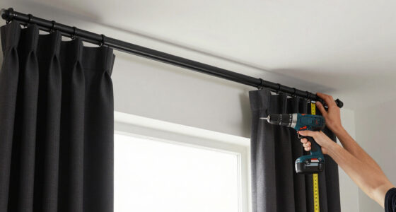 9 Best Curtain Rods For Blackout Curtains In 2026