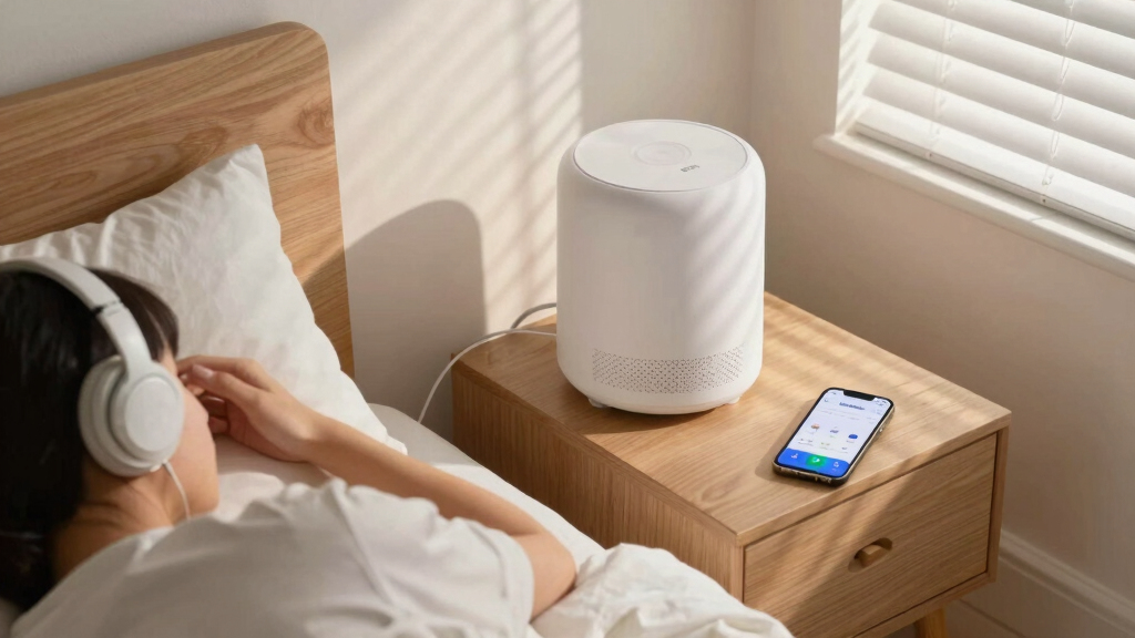 Using White Noise to Sleep Through a Partner's Early Alarm