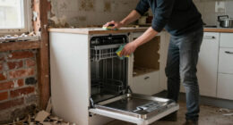A Victorian Home's Entire Kitchen Was Demolished — Except For The Dishwasher