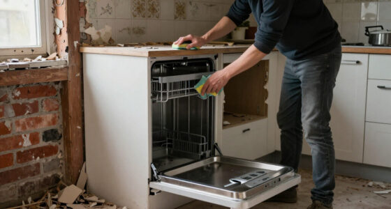 A Victorian Home's Entire Kitchen Was Demolished — Except For The Dishwasher