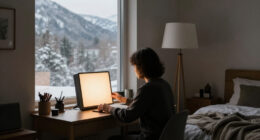 Desk Light Boxes vs. Floor Lamps for Winter Mornings